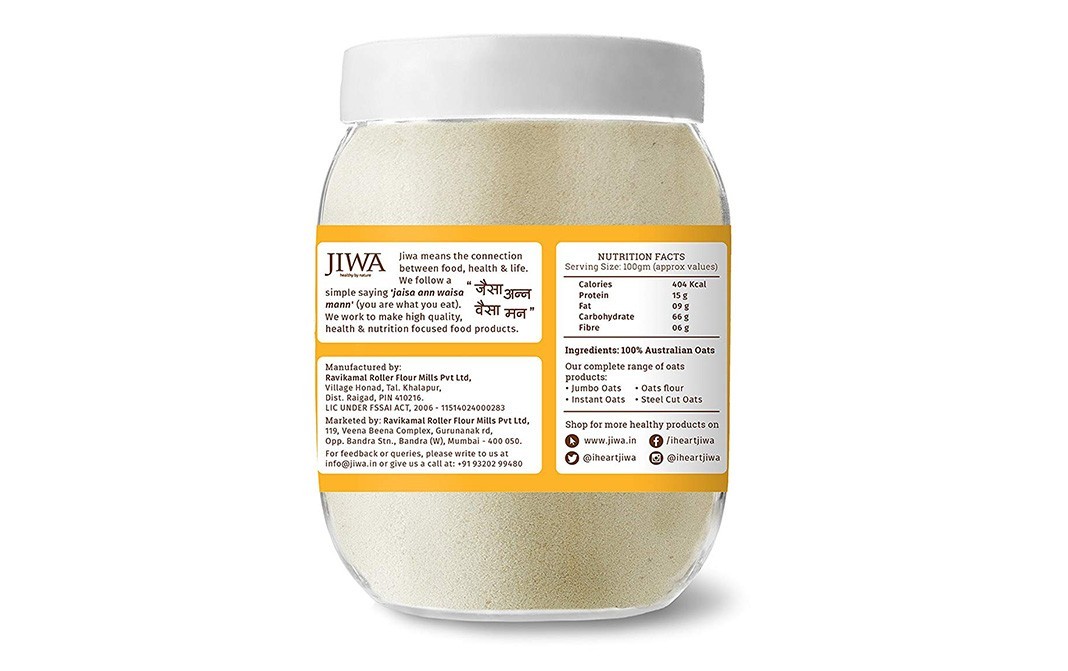 Jiwa Oata Flour    Box  900 grams
